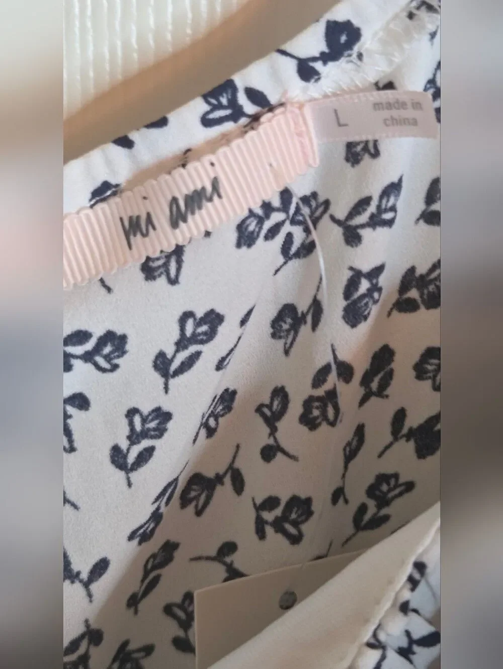 NWT Francesca's Miami L Straps White Navy Zipper Floral Women Romper Boutique